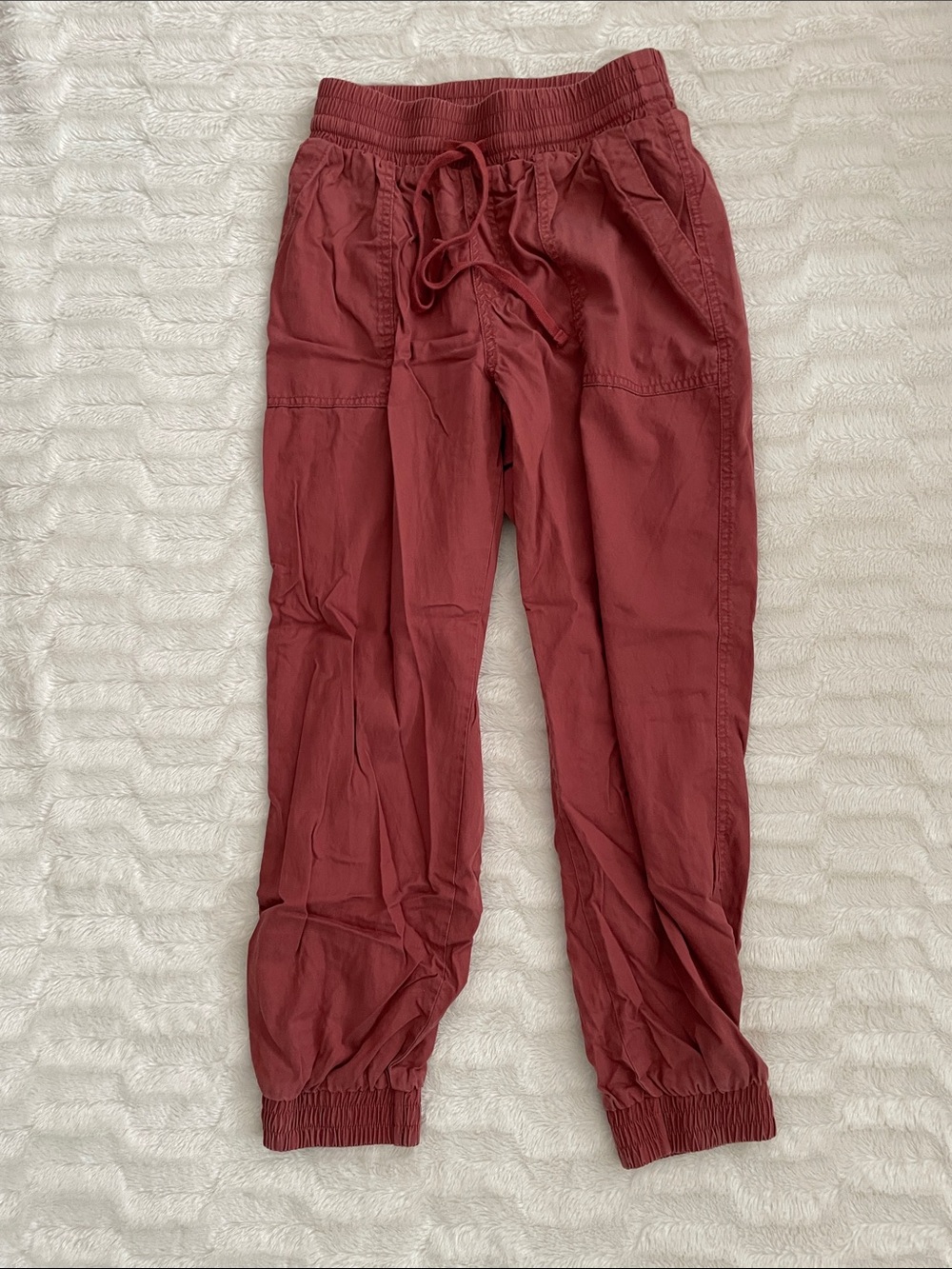 a new day Women's Elastic Waist Joggers - Mauve Pink